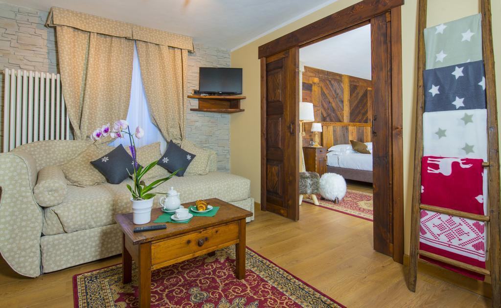 Hotel Edelweiss 3 Stelle Superior Breuil-Cervinia Pokoj fotografie